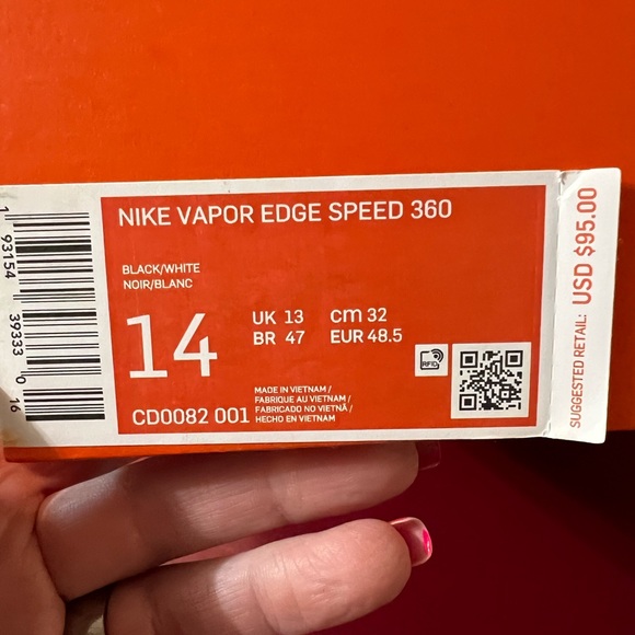 Nike Vapor Edge Speed 360 football spikes - Picture 11 of 13